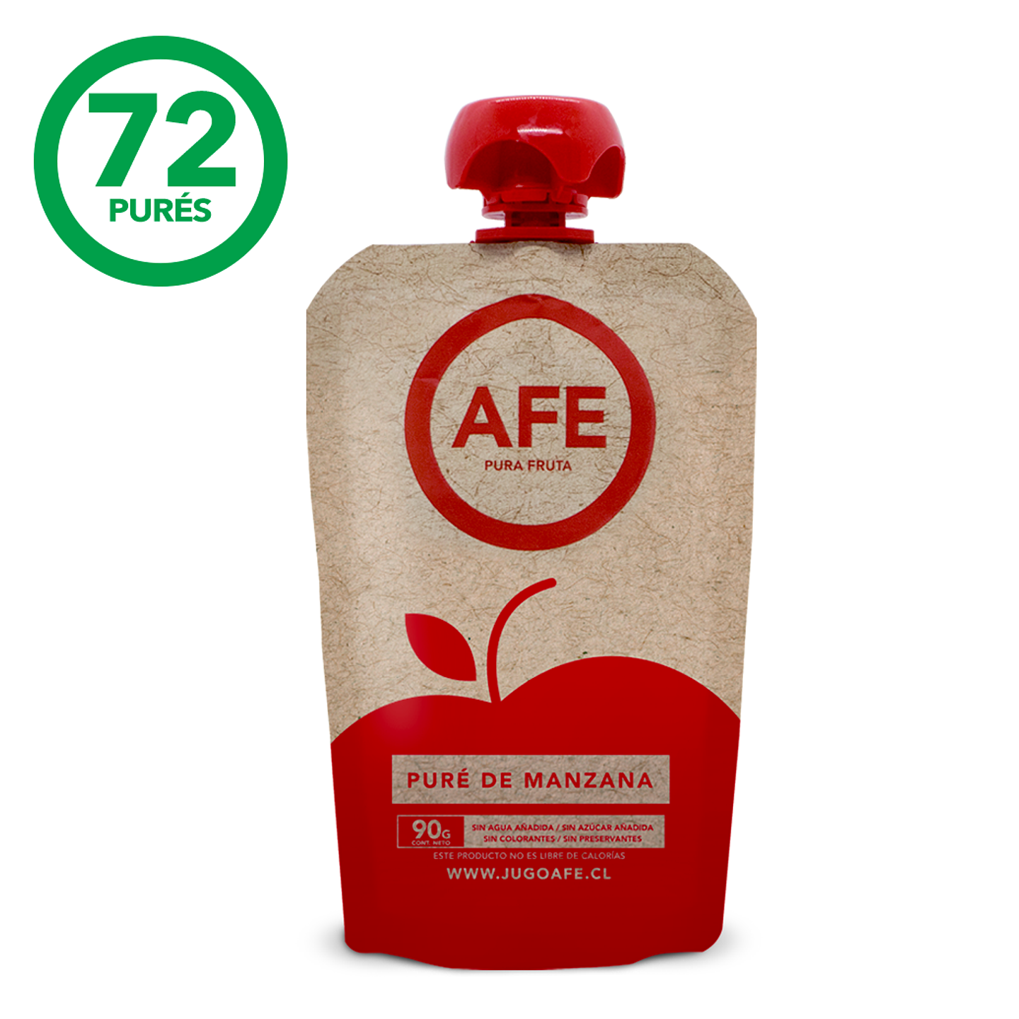PURÉ DE MANZANA AFE 72 UNIDADES 1