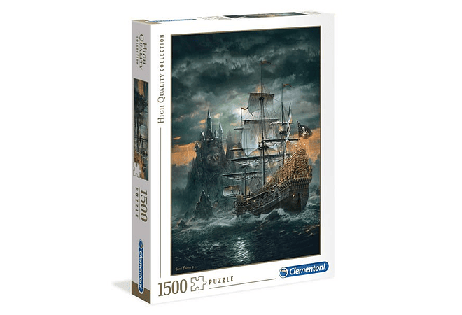 Puzzle 1500 Piezas - Barco Pirata