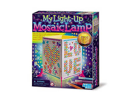 My Light-Up Mosaic Lamp