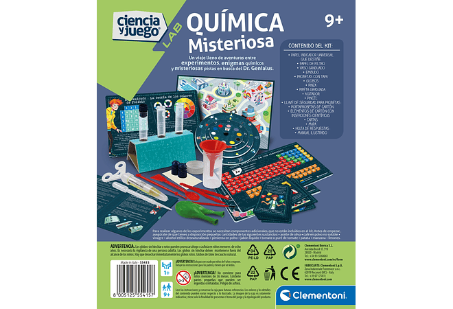 Laboratorio de Química Misteriosa