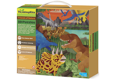 ThinkingKits / 3D Floor Puzzles - Dinosaurs