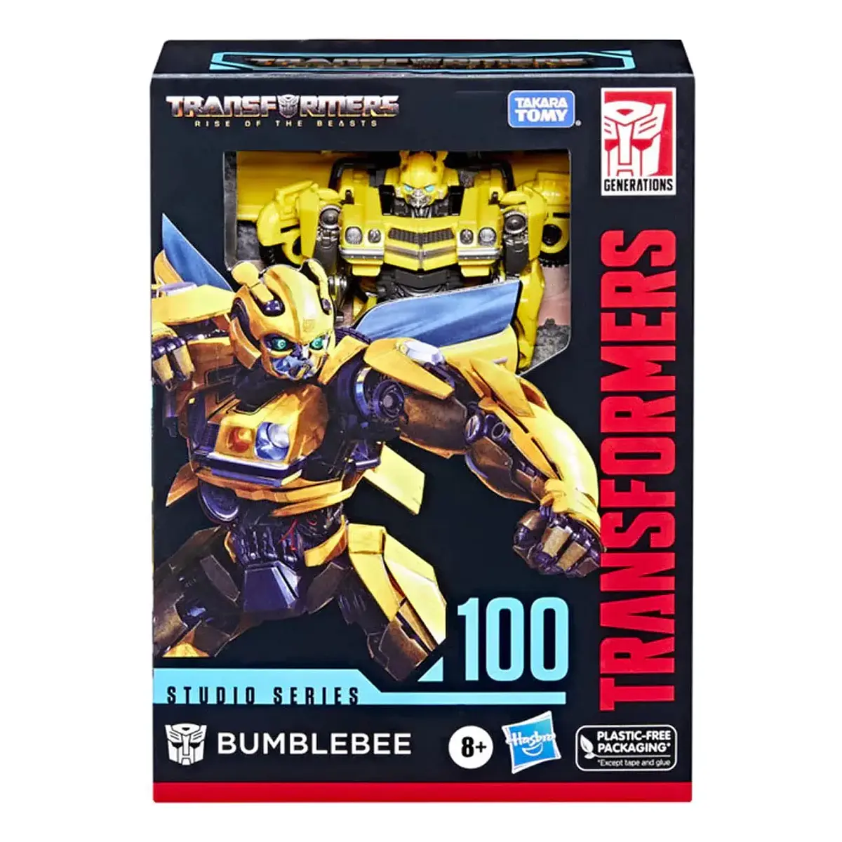Transformers studio series deluxe class 100 bumblebee rotb