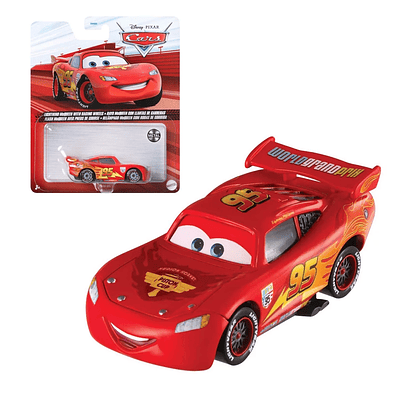 DISNEY PIXAR CARS DE AUTOS BASICOS 1:55 Rayo Mcqueen Llantas Carreras Copa Piston