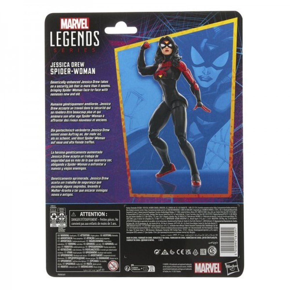 FIGURA DE ACCIÓN MARVEL LEGENDS SERIES JESSICA DREW SPIDER-WOMAN