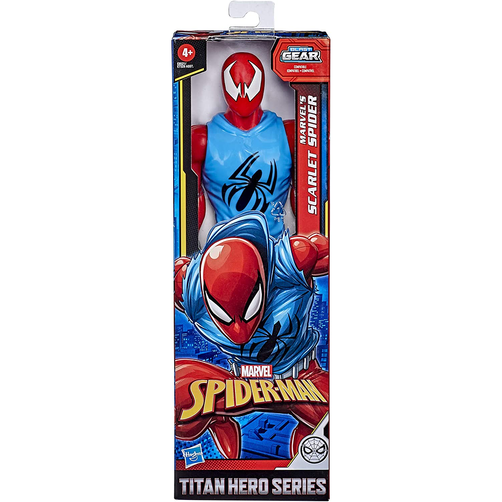 FIGURA SPIDERMAN TITAN HERO SERIES SCARLET SPIDER