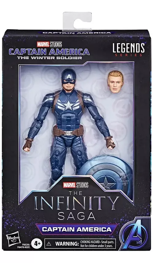 the INFINITY SAGA legends series アベンジャーズ Figura Marvel Legends The Infinity Saga Capitan America T.w.