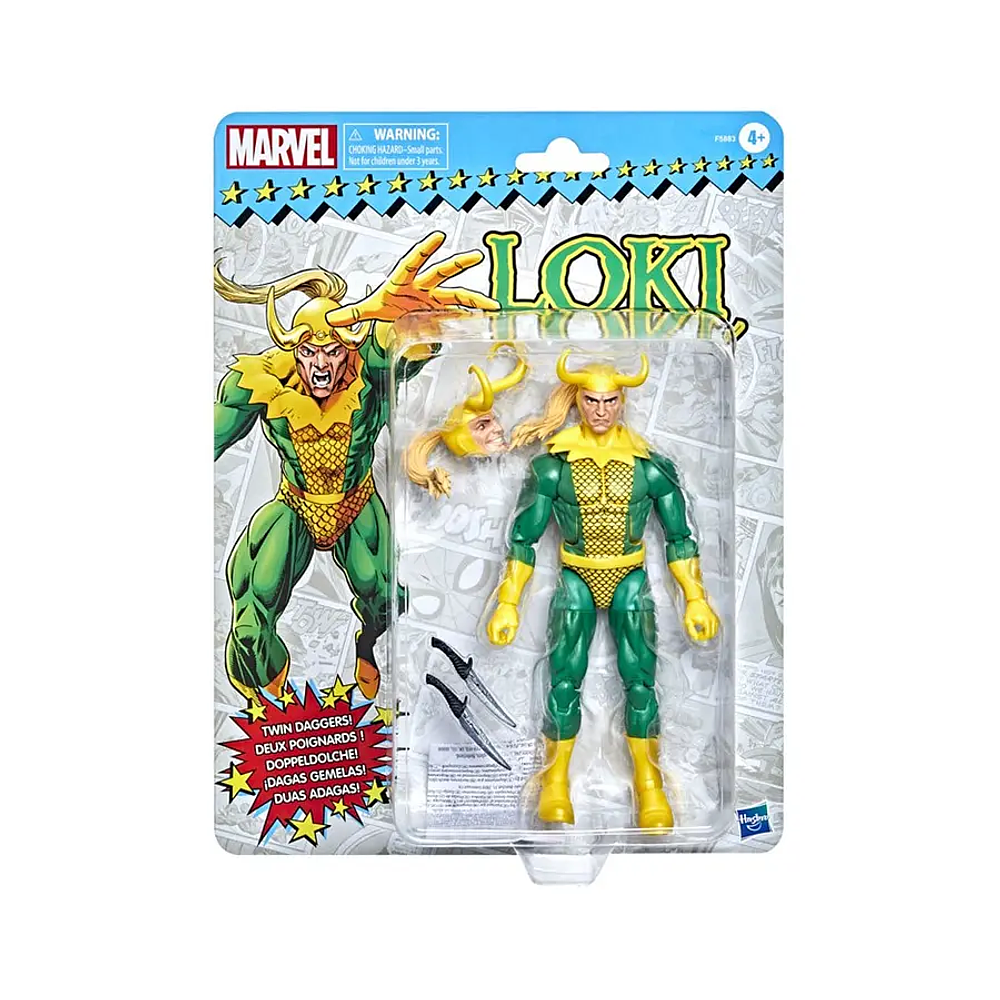 Loki Marvel Legends Series Retro Collection Figura