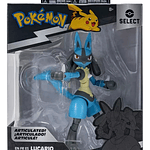 Figura De Vinilo Lucario De 20 Cm Pokémon Select