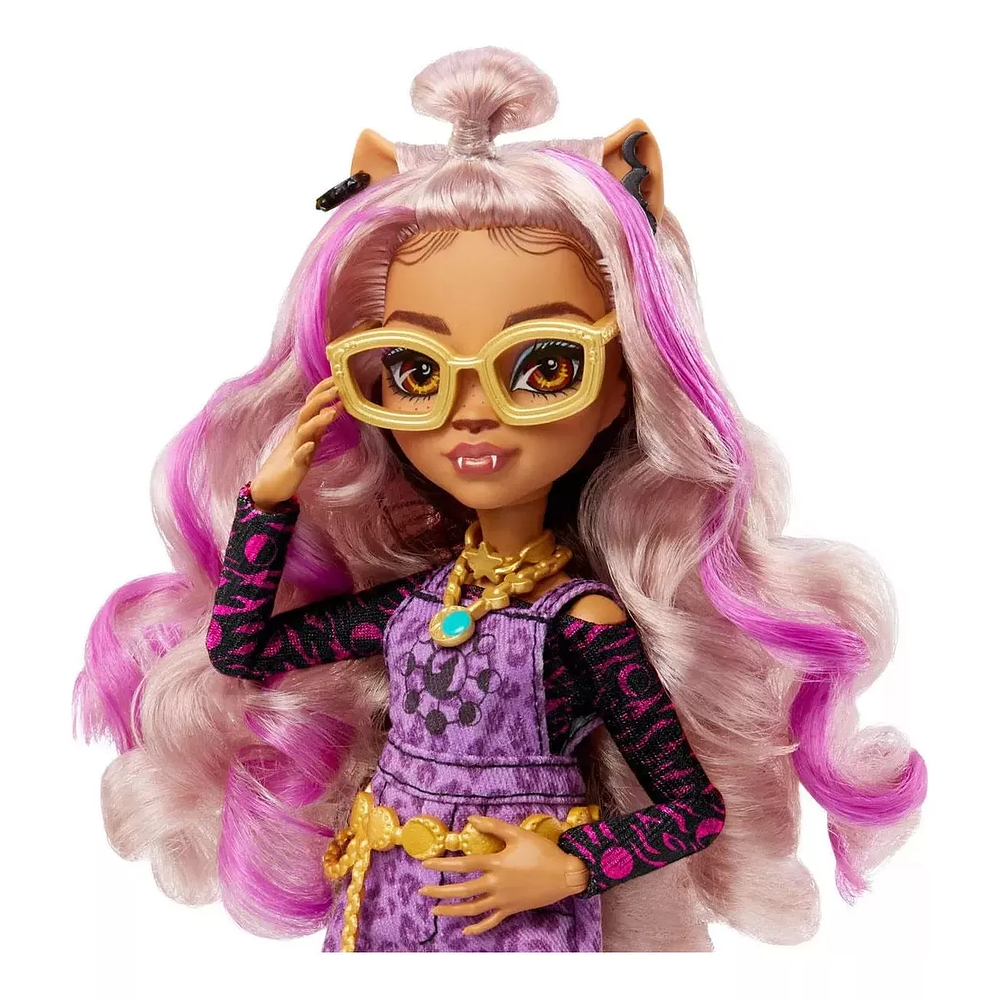 Monster High Muñeca Clawdeen Wolf 27 Cm Con Accesorios