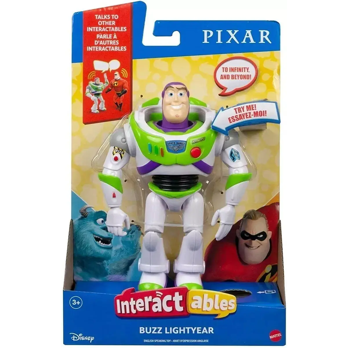 Figura Toy Story Interactables Buzz Lightyear En Español