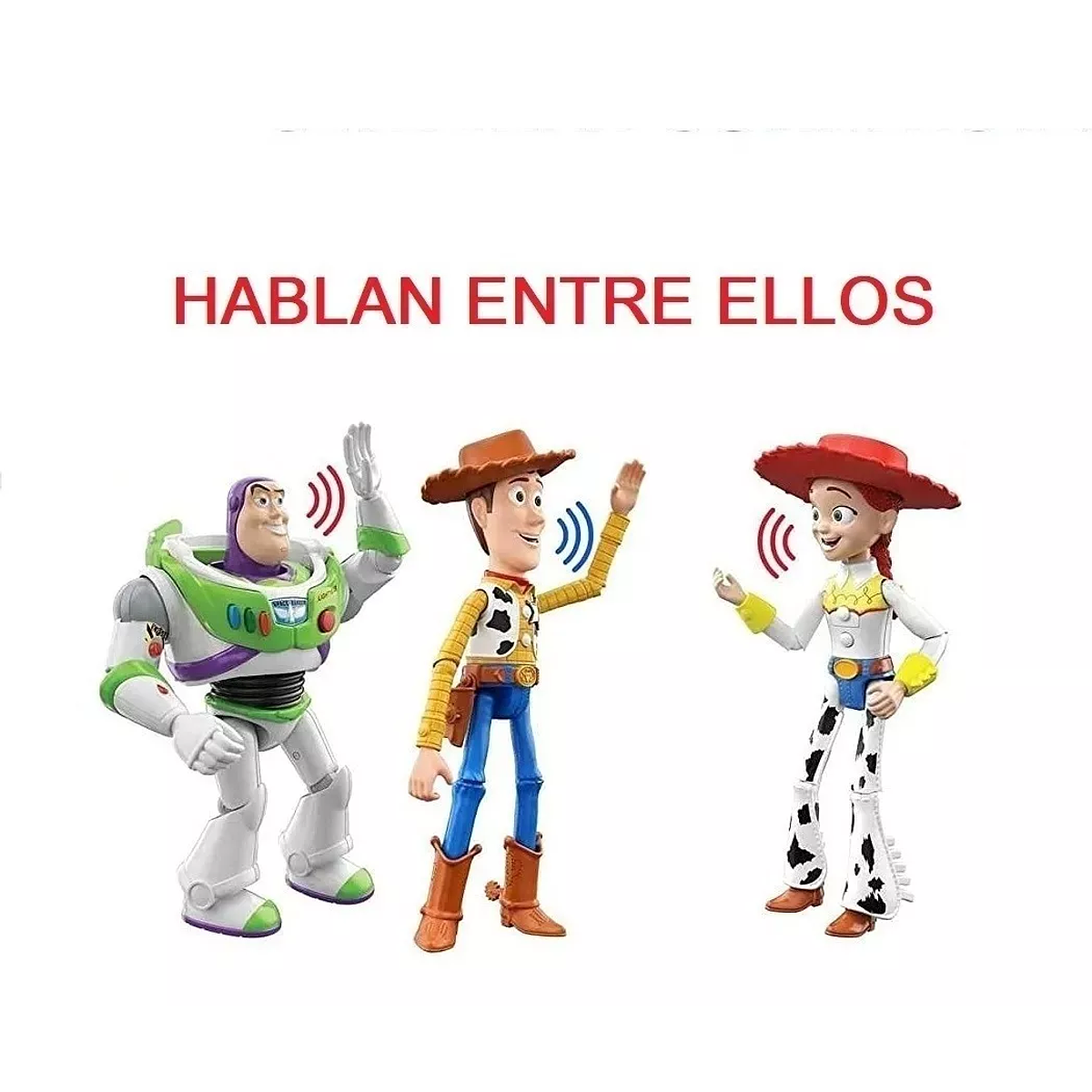 Figura Toy Story Interactables Buzz Lightyear En Español
