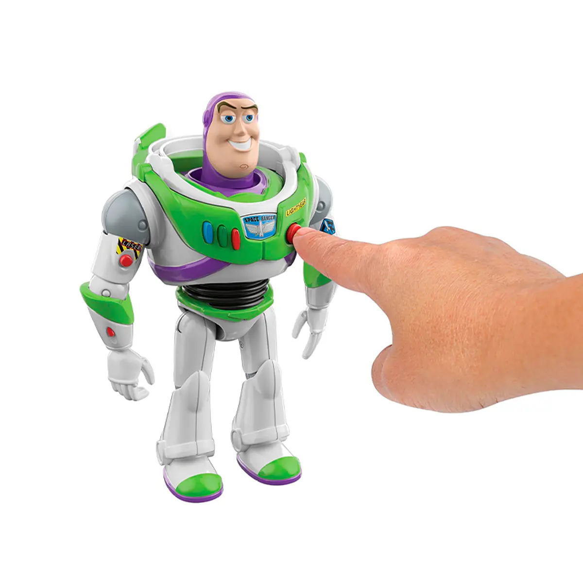 Figura Toy Story Interactables Buzz Lightyear En Español