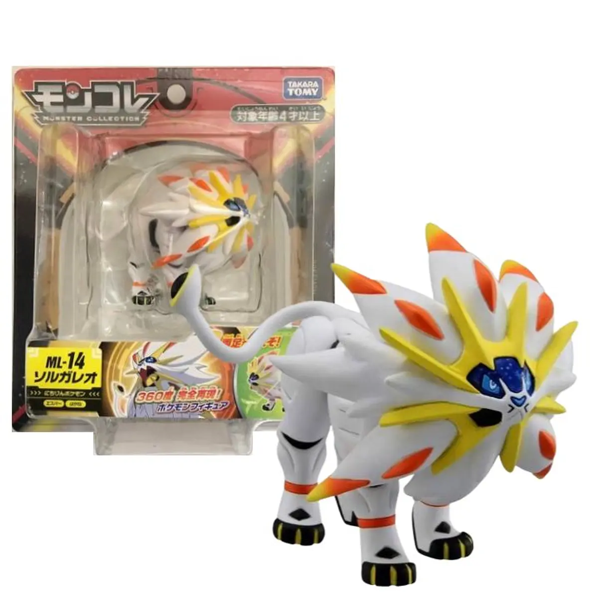 Takara Tomy Pokemon Figura De Accion De 14 Moncolle Solgaleo