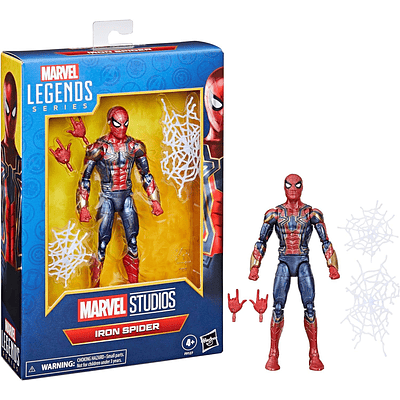 figura Marvel Legends de Iron Spider