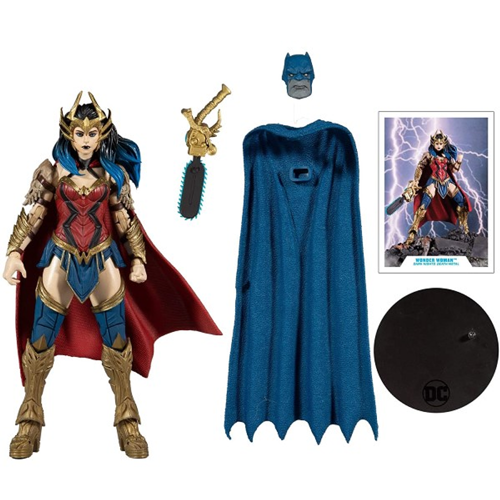 Figura Wonder Woman Dark Nights: Death Metal Dc Multiverse Mcfarlane