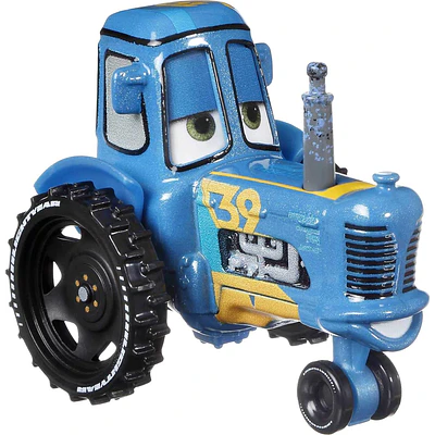DISNEY PIXAR CARS DE AUTOS BASICOS 1:55 Ver Zeen - Tractor de carreras