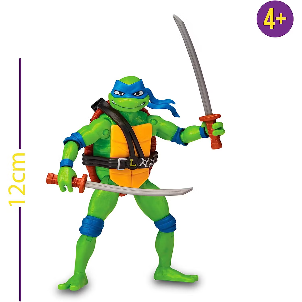 Las Tortugas Ninja Figura Articulada 12 Cm Leonardo