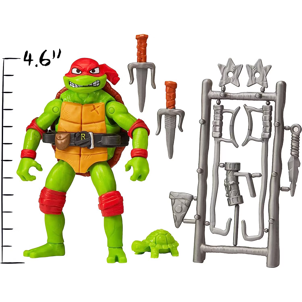 Las Tortugas Ninja Figura Articulada 12 Cm Raphael