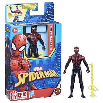 FIGURA DE ACCIÓN SPIDER-MAN EPIC HERO SERIES MILES MORALES