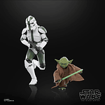 (Preventa) 2-Pack Yoda & Clone Commander Gree Exclusivo - The Black Series