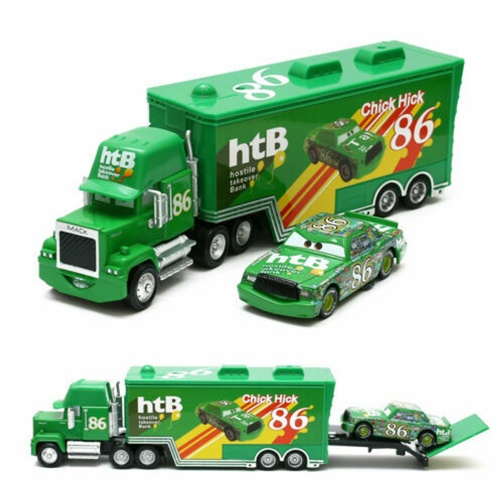 restock Pack de Set Cars De Disney Chick Hicks Auto + Camion