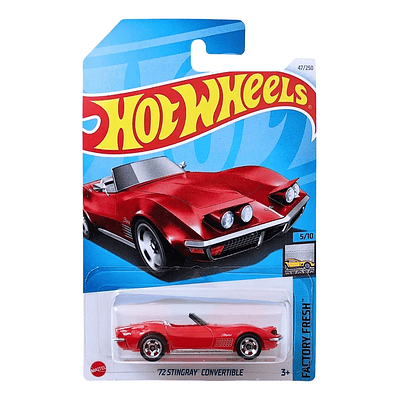 Hot Wheels 1:64 - Factory Fresh - 72 Stingray Convertible