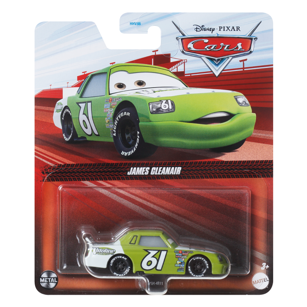 DISNEY PIXAR CARS DE AUTOS BASICOS 1:55 James Cleanair