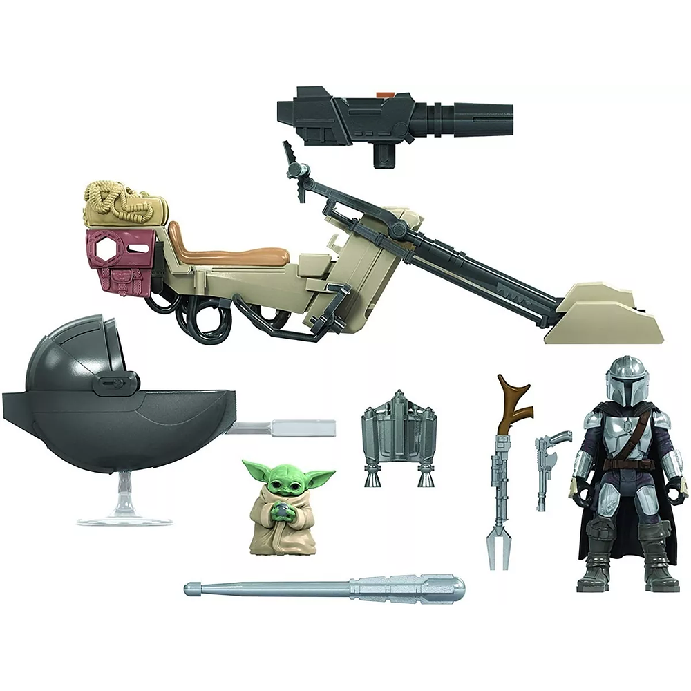 Figura Baby Yoda The Child The Mandalorian + Moto