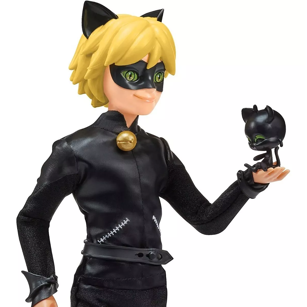 Figura Miraculous Ladybug - Cat Noir Original Nuevo