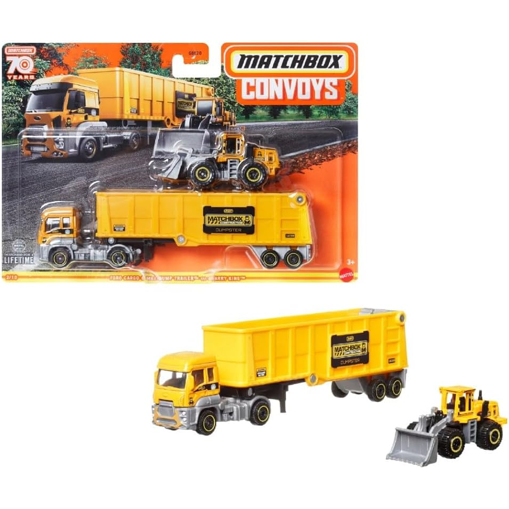 Ford Cargo Trailer Y Quarry King Matchbox Convoys Metal