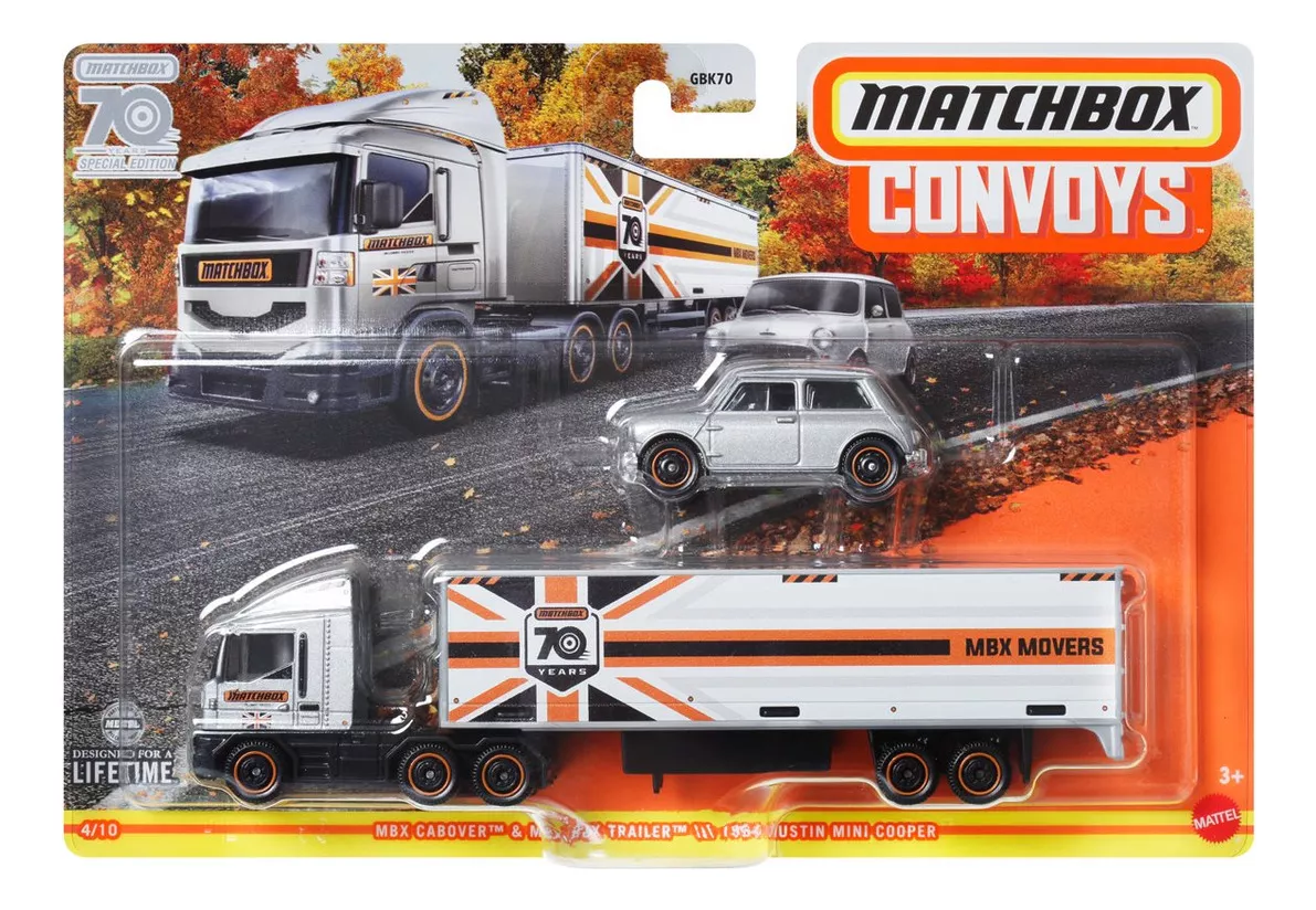 Mbx Cabover, caja de remolque, Austin Mini Cooper de 1964 ma