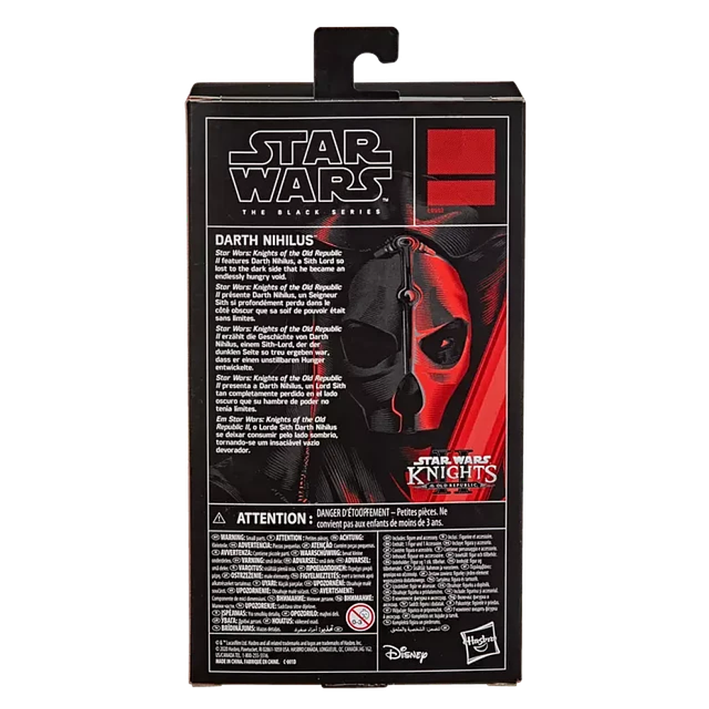 (Preventa ) Darth Nihilus (Reissues) - The Black Series Exclusivo