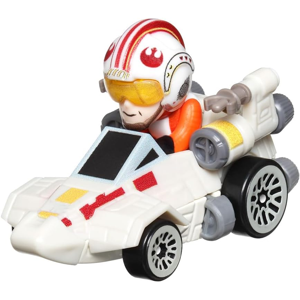 Hot Wheels RacerVerse Luke Skywalker en el X-Wing