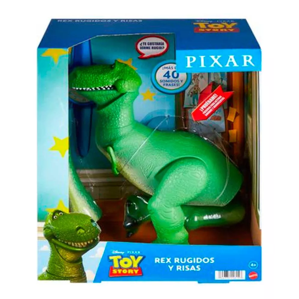  Disney Pixar Mattel Figura Rex Toy Story 40 Frases Y Sonidos En Español