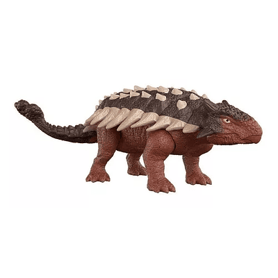 Jurassic World Dominio Ruge Y Golpea Ankylosaurus Con Sonido