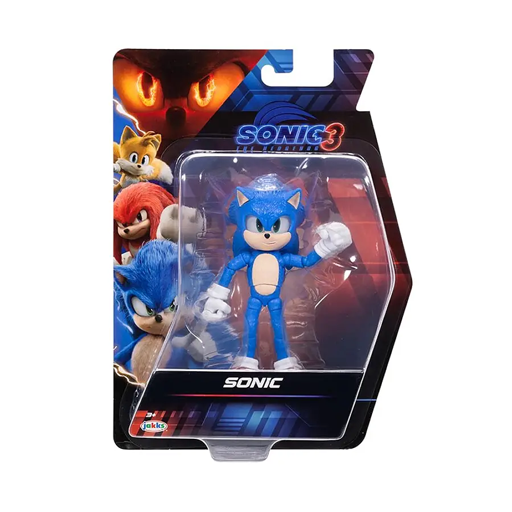 [Preventa Abierta] Sonic 3 Movie Sonic 5-Inch Wave 1 Action Figure