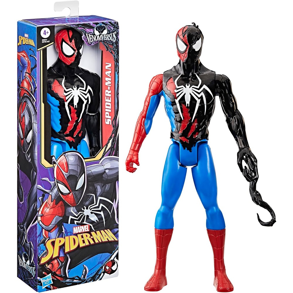 Spider-Man Marvel VenomVersus Titan Hero Series Figura de acción