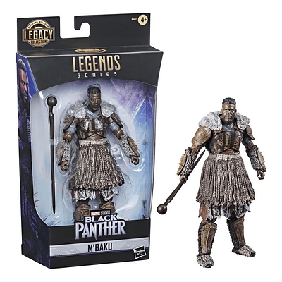 Figura De Acción Marvel Legends Series Mbaku