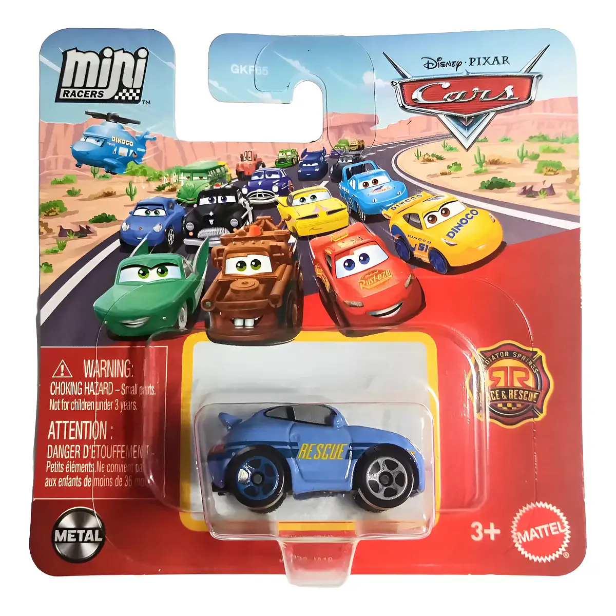 Disney Pixar Cars Mini Racers Race & Rescue Sally