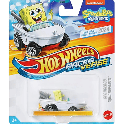 Hot Wheels Racer Verse Bob Esponja