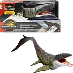 Mosasaurio Super Colosal de Jurassic World Rebirth de Mattel