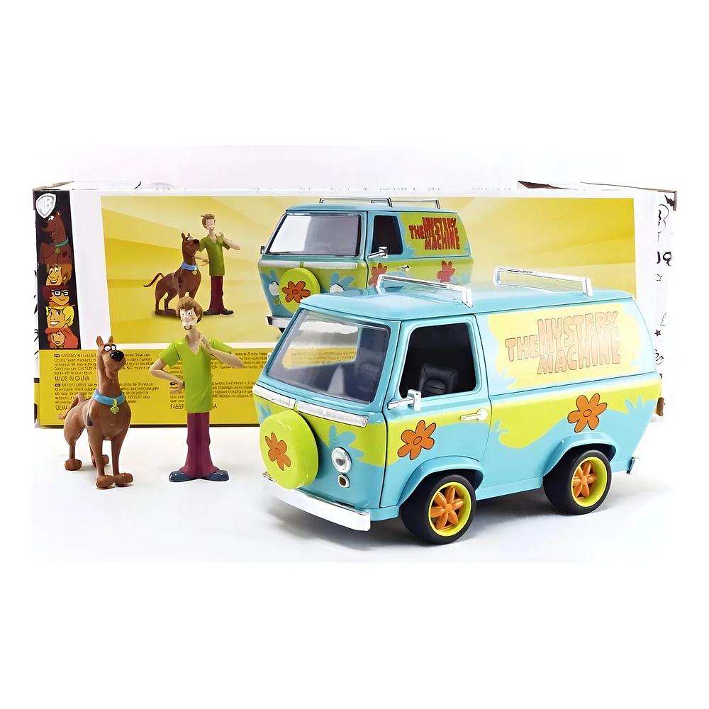 Mystery Machine Scooby Doo & Shaggy Jada Escala 1:24