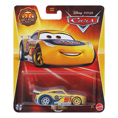 Disney pixar cars auto basicos 1:55 cruz ramirez race y rescue