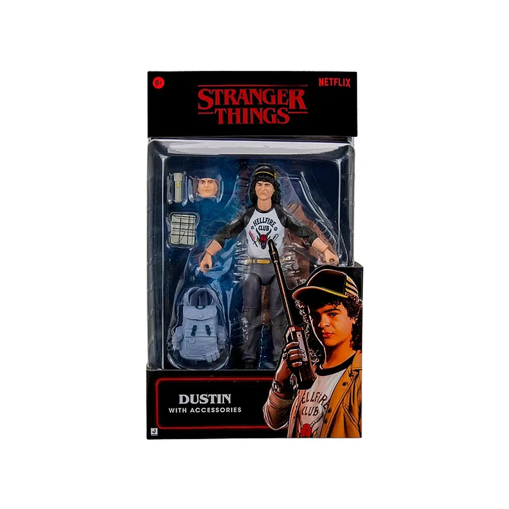 Dustin, Upside Down 20 cm - Stranger Things