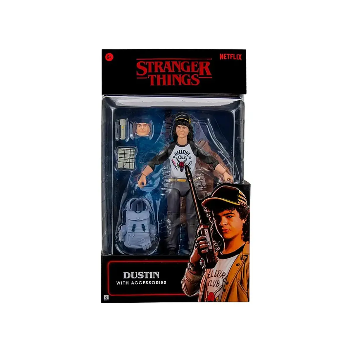 Dustin, Upside Down 20 cm - Stranger Things