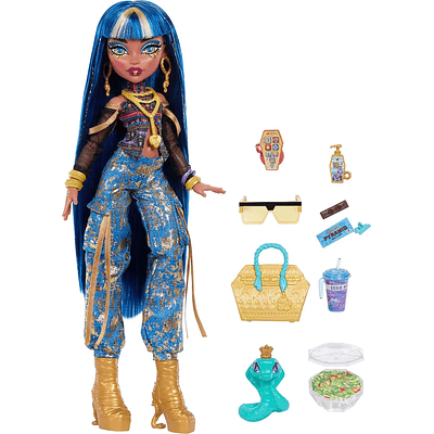 Muñeca Monster High Cleo De Nile Top Corto Nueva Y Sellada