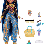 Muñeca Monster High Cleo De Nile Top Corto Nueva Y Sellada
