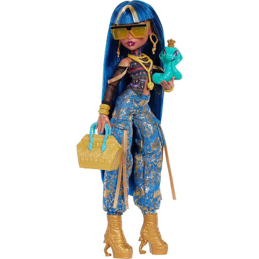 Muñeca Monster High Cleo De Nile Top Corto Nueva Y Sellada