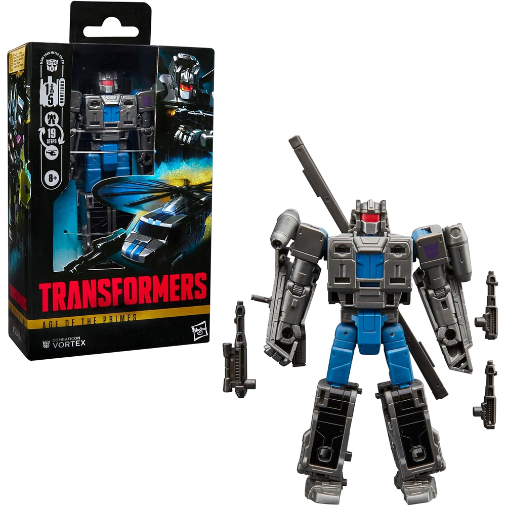Transformers Age of The Primes Deluxe Class Combaticon Vortex