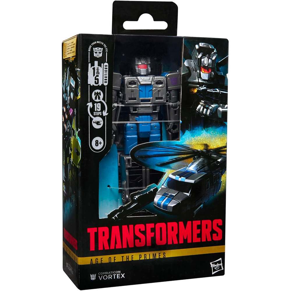 Transformers Age of The Primes Deluxe Class Combaticon Vortex